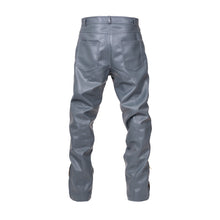 Load image into Gallery viewer, Stone Gray Starboy Leather Pants
