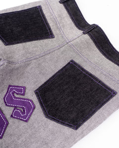 Purple Diamond Logo Selvedge Denim